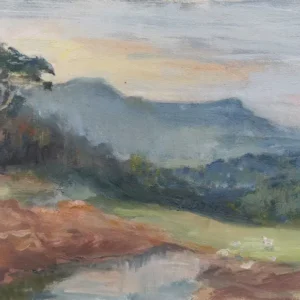 Cerros azules, transparentes lagos de Nahuel Vera