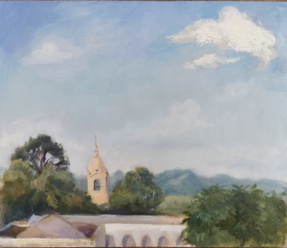 Cúpula entre arboles de Nahuel Vera